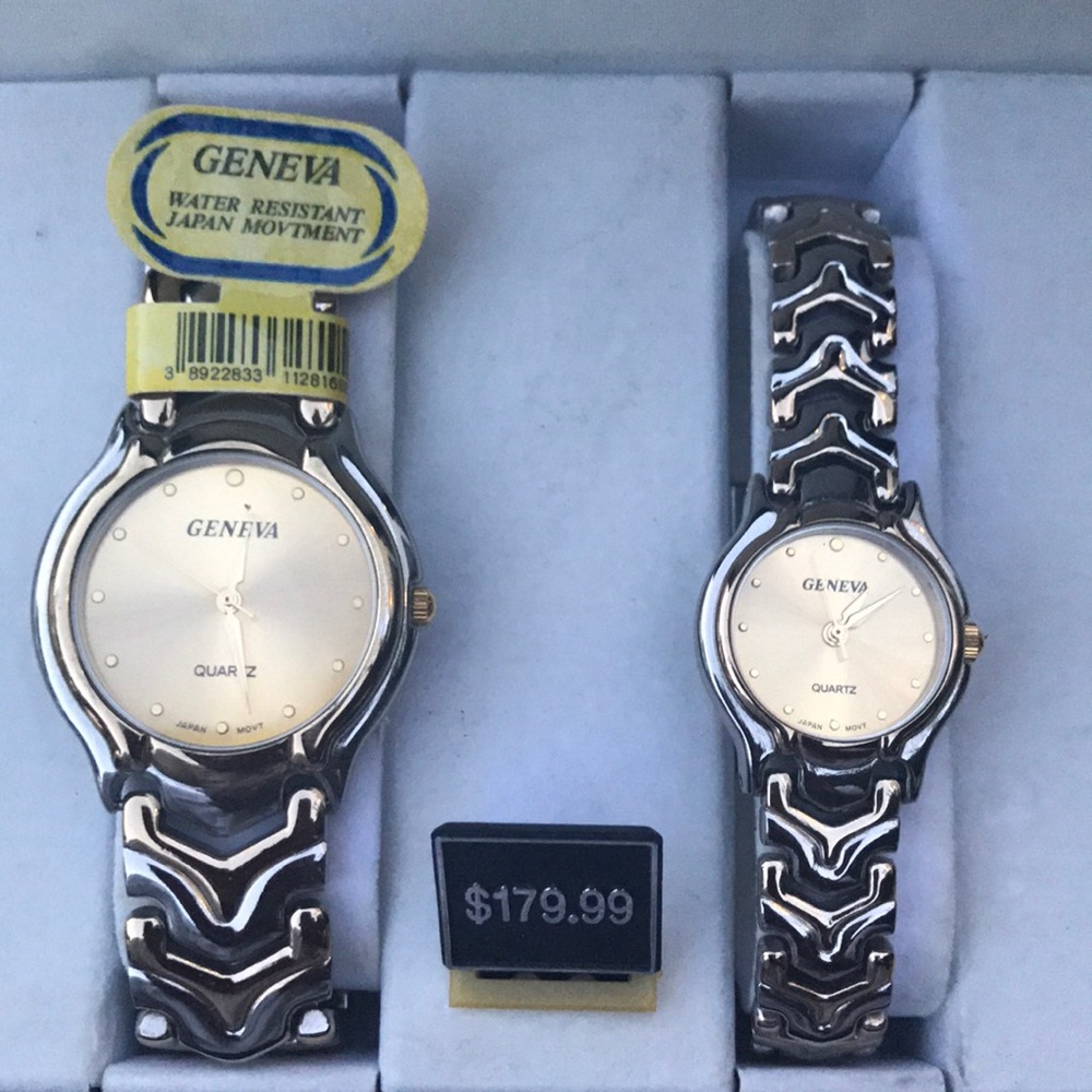 GENEVA sliver and gold watch ⌚️